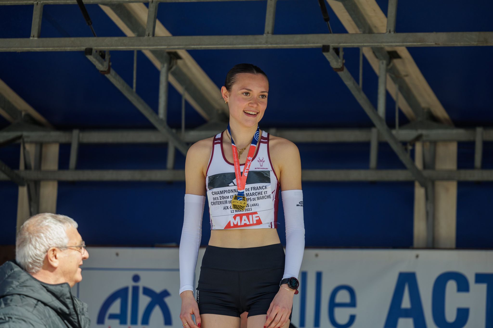 Ana DELAHAIE remporte le crit\xe9rium national sur 10km