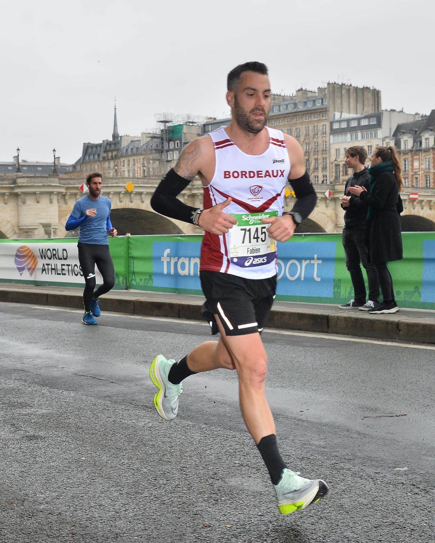 DESMARIS Fabien au marathon de Paris