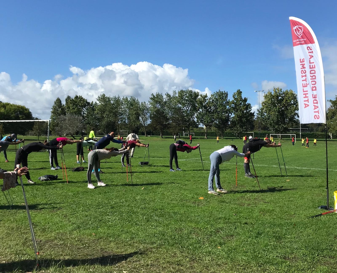 Journée de la Marche Nordique organisée par le Stade Bordelais Athlétisme