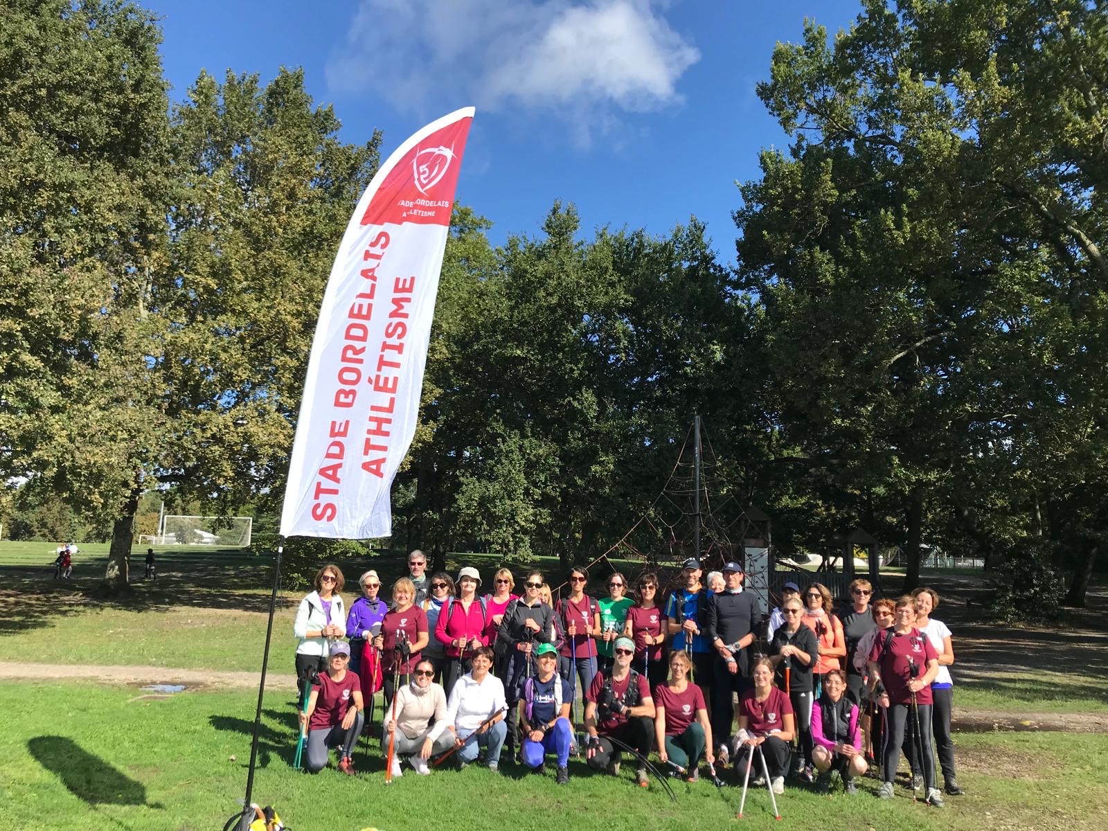 Journée de la Marche Nordique organisée par le Stade Bordelais Athlétisme