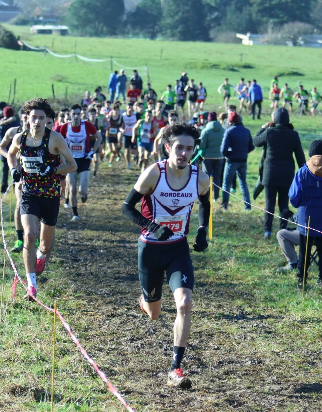 coureur du Stade Bordelais Athlétisme