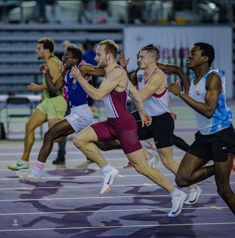 sprinteur du Stade Bordelais Athlétisme