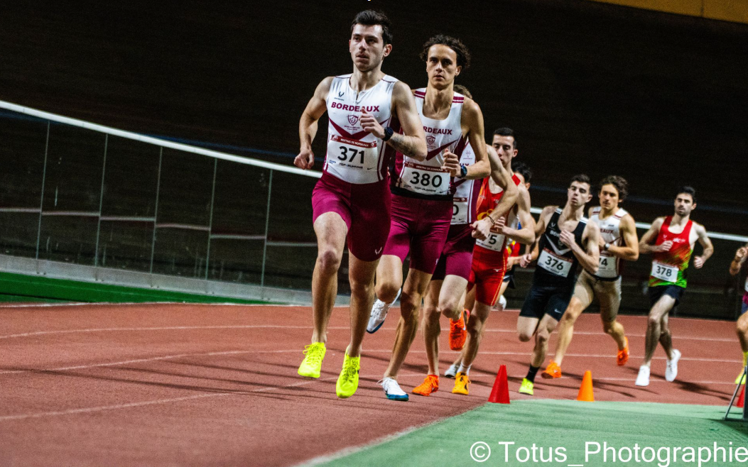 coureur du Stade Bordelais Athlétisme