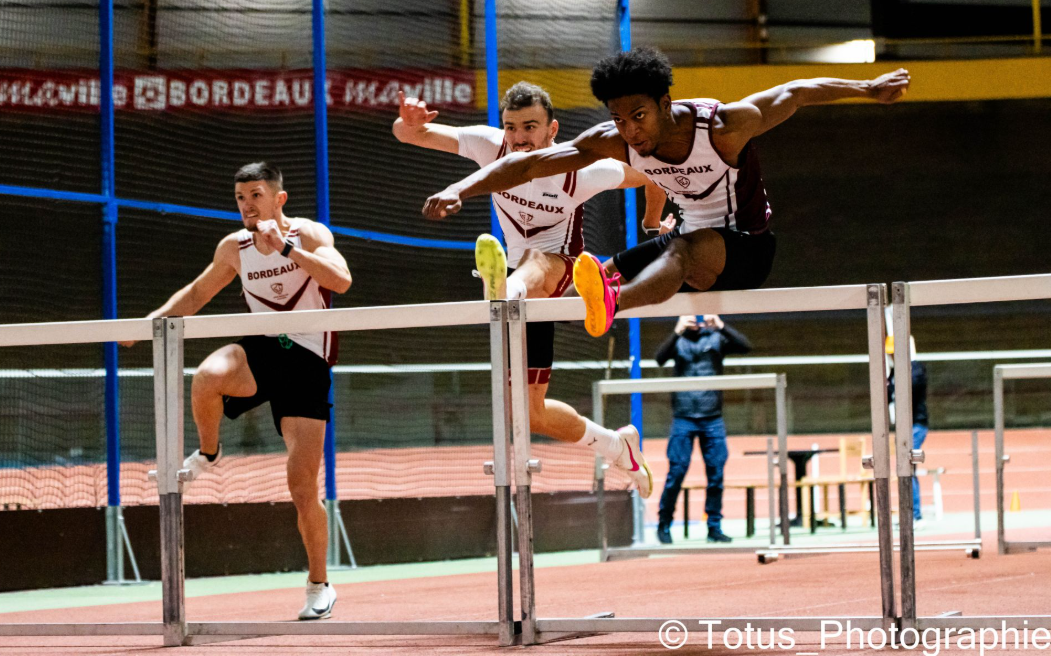 coureur du Stade Bordelais Athlétisme